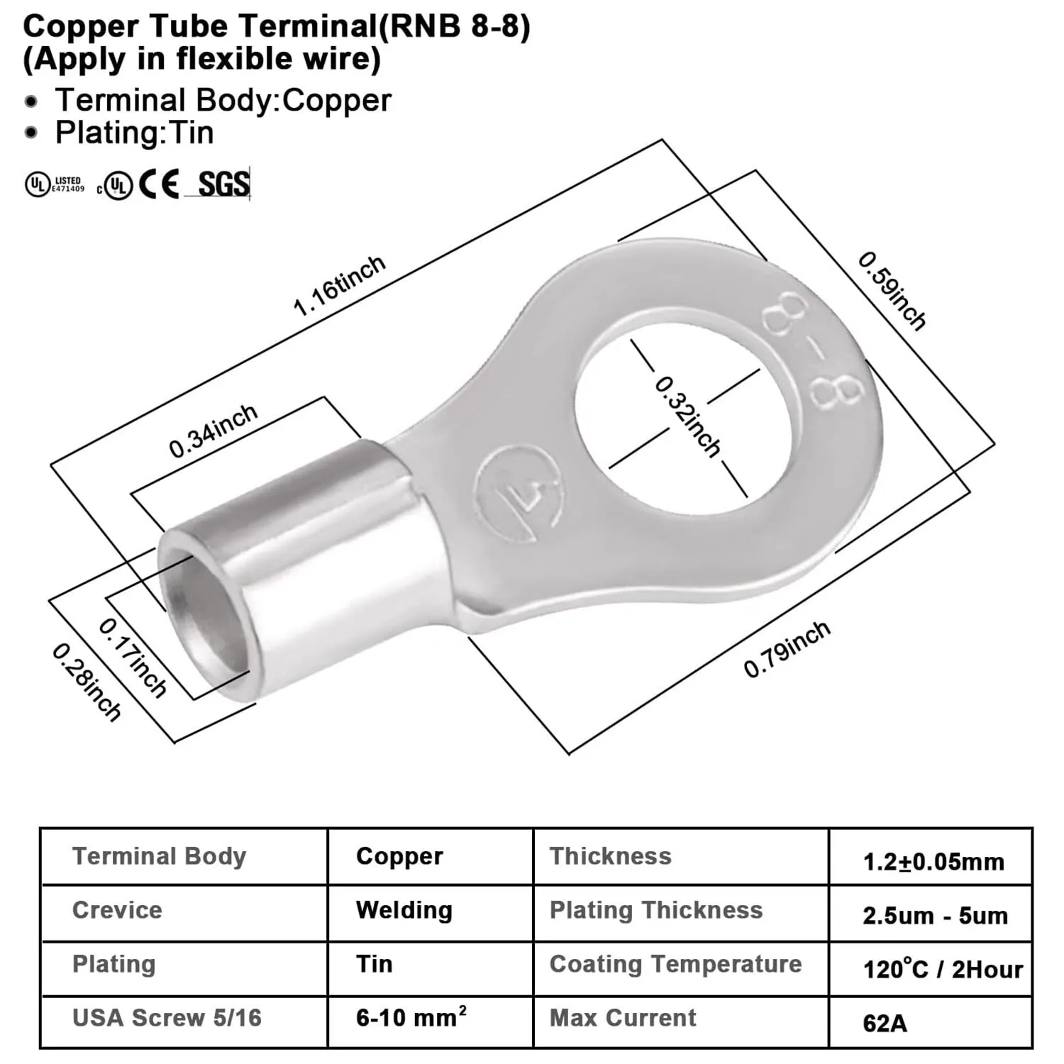 Conector de Panel Solar de 10AWG a Kit de Cable adaptador de anillo redondo con macho hembra para RV, generador Solar, inversor, cargador de batería