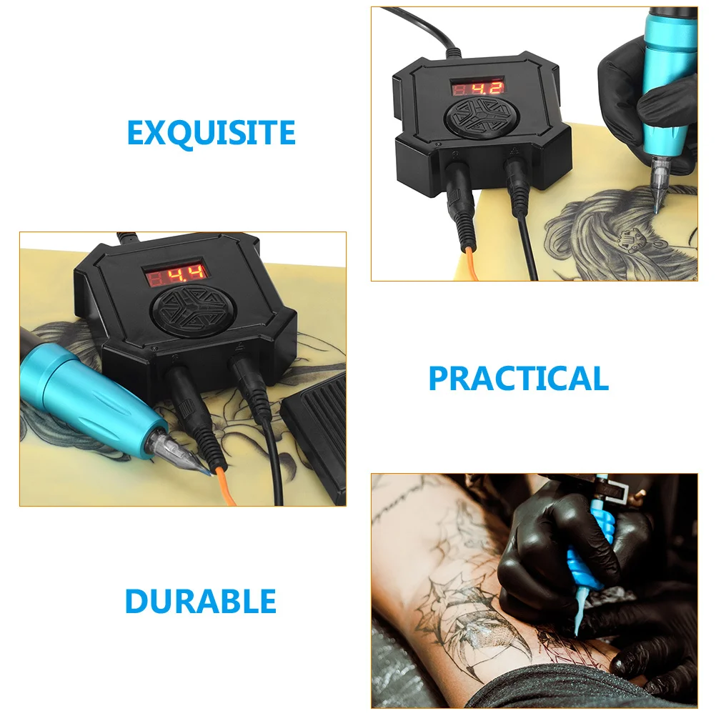 

Регулятор напряжения питания для татуировок, регулируемое напряжение, светодиодный стабилизатор экрана, инструмент для татуировщиков и учителей, мощность татуировок