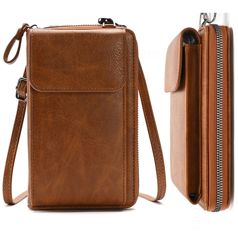 

Crossbody Lanyard Leather Pouch For Oppo Realme GT Neo 7T 7x 6 5 SE Neo 3T 2T GT7 Pro 6T GT5 Note 70T 60 Card Wallet Phone Case