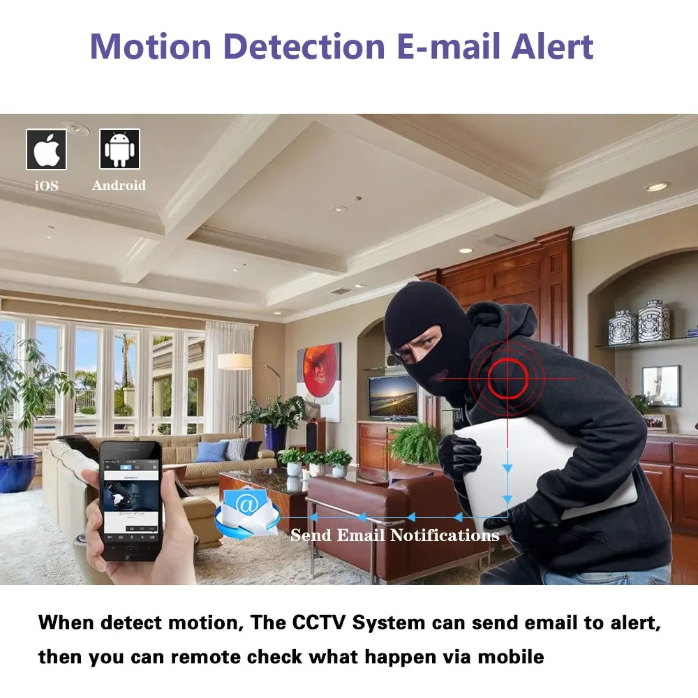 H.265 Wifi NVR 16CH 5MP Wireless NVR Recorder Human Detection For Wireless Security System 8CH CCTV NVR Security Video Recorder