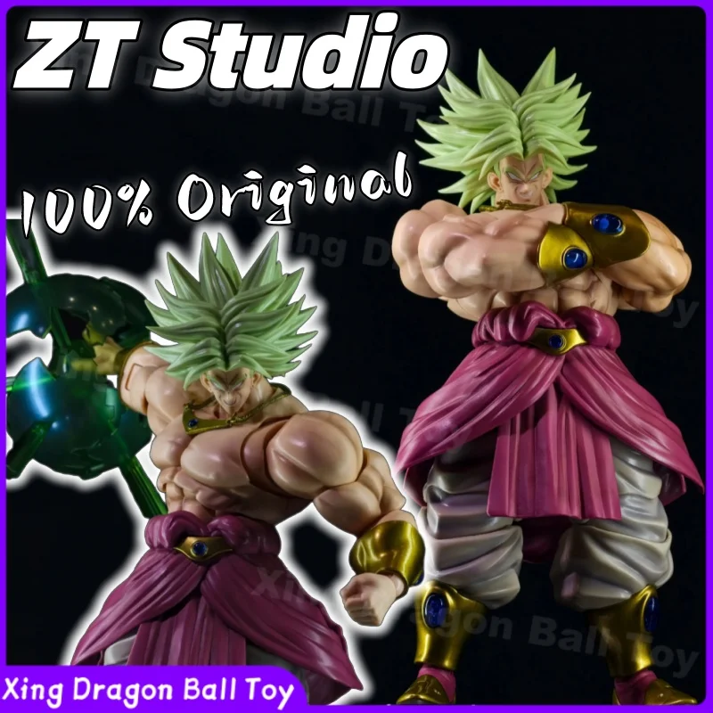 

Коллекционная фигурка ZT Studio Ancient Warrior Dragon Ball SHF Super Saiyan 2 【SSJ2】 Броли (зеленые волосы) в масштабе 1/12, подарок для коллекционеров