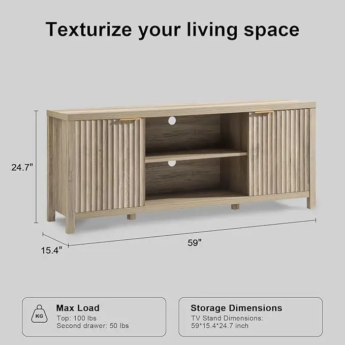 Wooden living room TV cabinet Dining room side cabinet Oxford groove cabinet