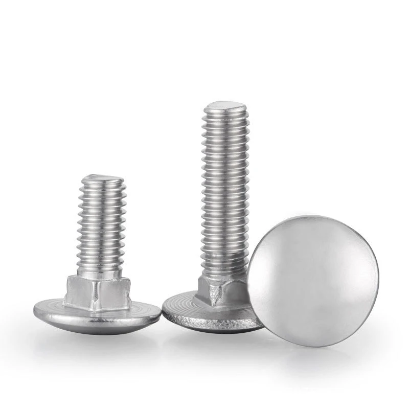 Bild 6: 10 teile/los m4 m5 m6 m8 m10 m12 10- 150mm Länge Schlittens ch raube Edelstahl Rundkopf Vierkant schraube din603