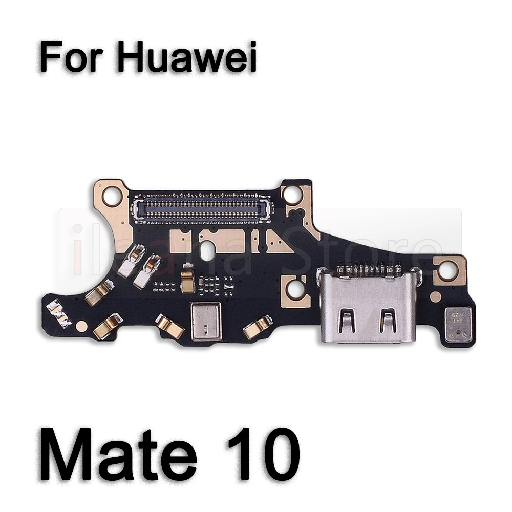 USB Charger For Huawei Mate 8 9 10 20 20X 30 Lite Pro Board Port Connector Mic PCB Dock Charging Flex Cable