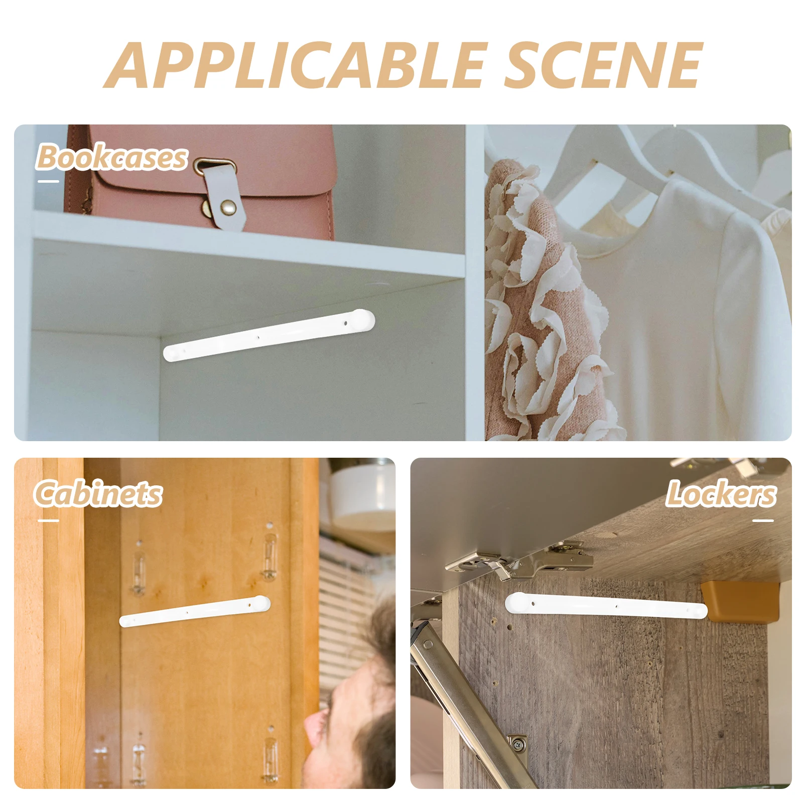 

Plastic Drawer Slides 185mm Black Heavy Duty Door Guide for Cupboard Storage Dresser Furniture Hidden Flip Track