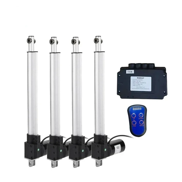 synchronized motion 100mm~1000mm stroke length 2~4pcs linear actuators with hall sensor for bed lift RS-D 6000N