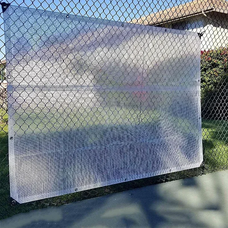 Rainproof Cloth Transparent Tarpaulin PVC Waterproof Industrial Tarpaulin Balcony Plastic Cloth Thickened Translucent Cloth