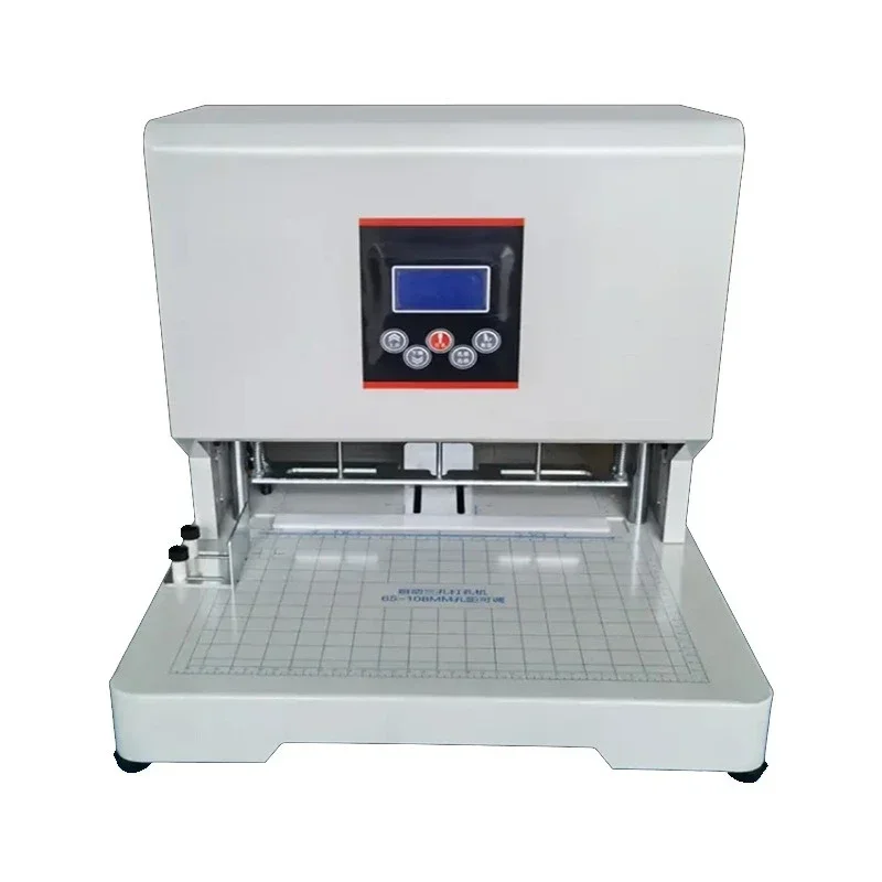 QY-6350 Automatic three-hole punching machine, personnel file certificate, book file, file binding