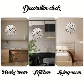 8 best sales 白い壁掛け時計 - №6