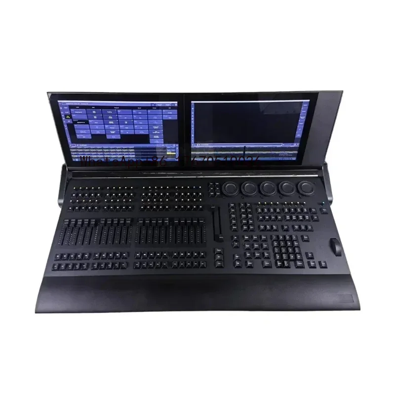 2026-1 piece with flightcase 2024 NEW coming Dual -screen MA3 onPC compact XT dmx console for moving head Light Dimmer