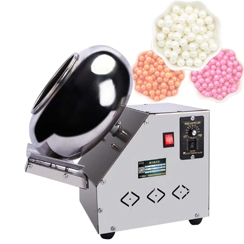 

Multi-functional Almonds Chocolate Coating Machine Peanut Small Sugar Coating Pan Machine Polishing Machine