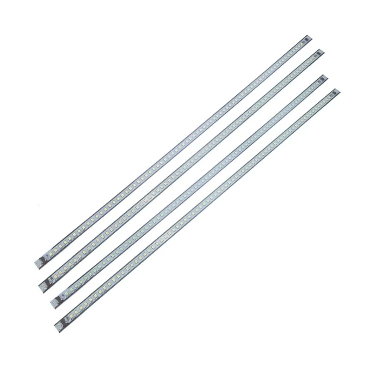 5-50pcs LED Bar Light AC220V 8W 49cm 72LEDs High Brightness SMD 2835 LED Rigid Strip Model Saving LED Fluorescent Tubes(Green_50
