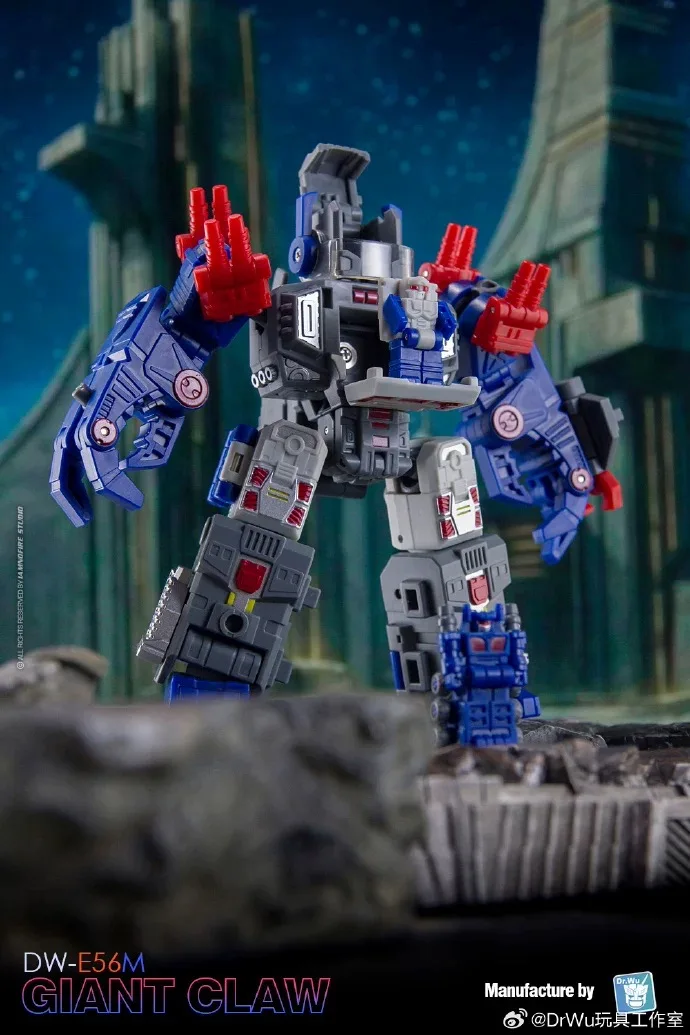 تمثال صغير قابل للتحويل من سكوربونوك طراز Dr.Wu DW-E57 DW-E57B DW-E57M مع علبة