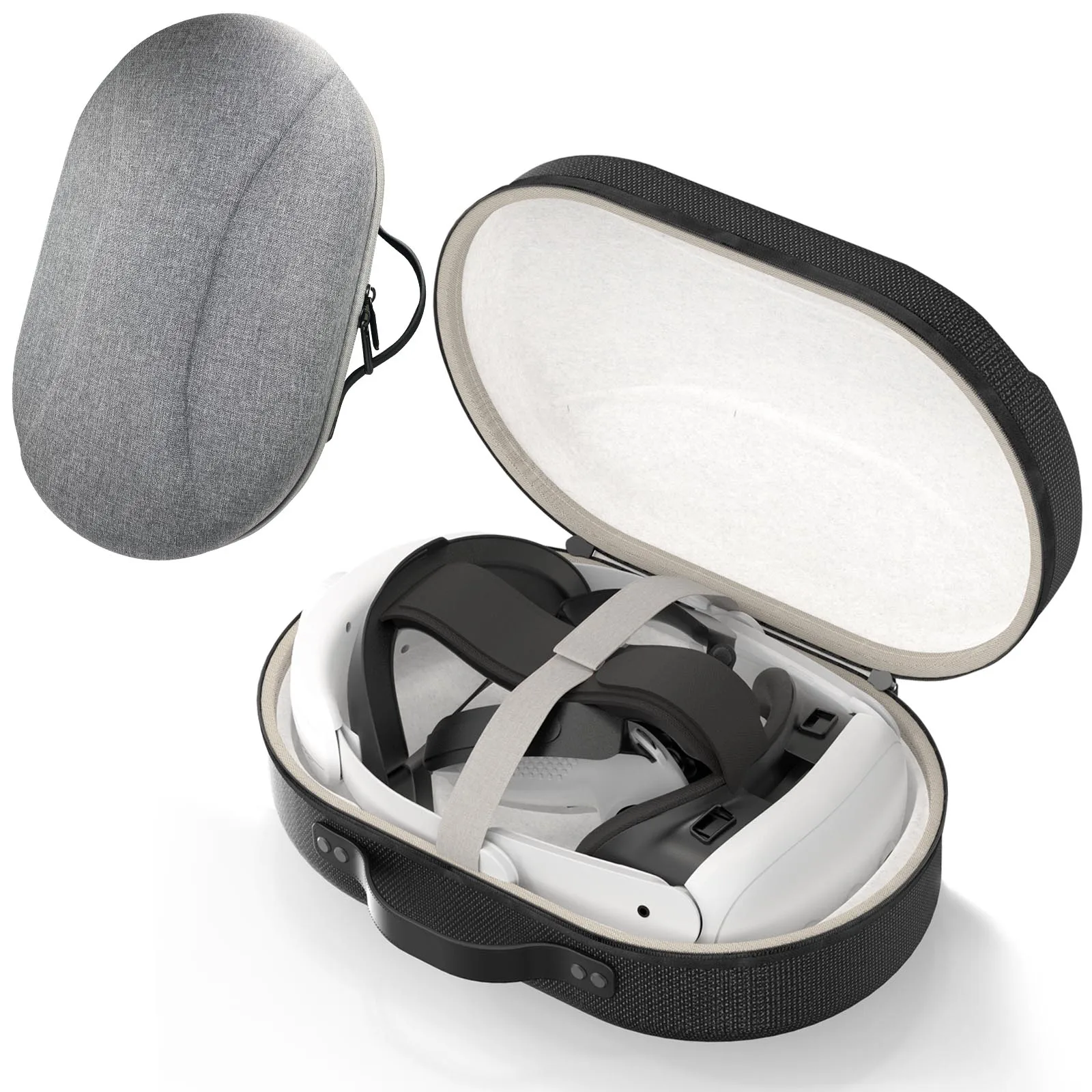 

MTomatoVR For Meta quest3/quest3s storage box EVA pressure-resistant hard shell packaging box, Quest 3 storage bag VR accessorie