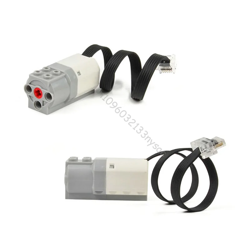 Nowe klocki elektryczne 45303 Funkcja Zasilania Wedo 2.0 Średni Silnik Techniczny Kompatybilny z 45300 Robotyka Scratch 3.0 Klocki Konstrukcyjne Zabawka DIY