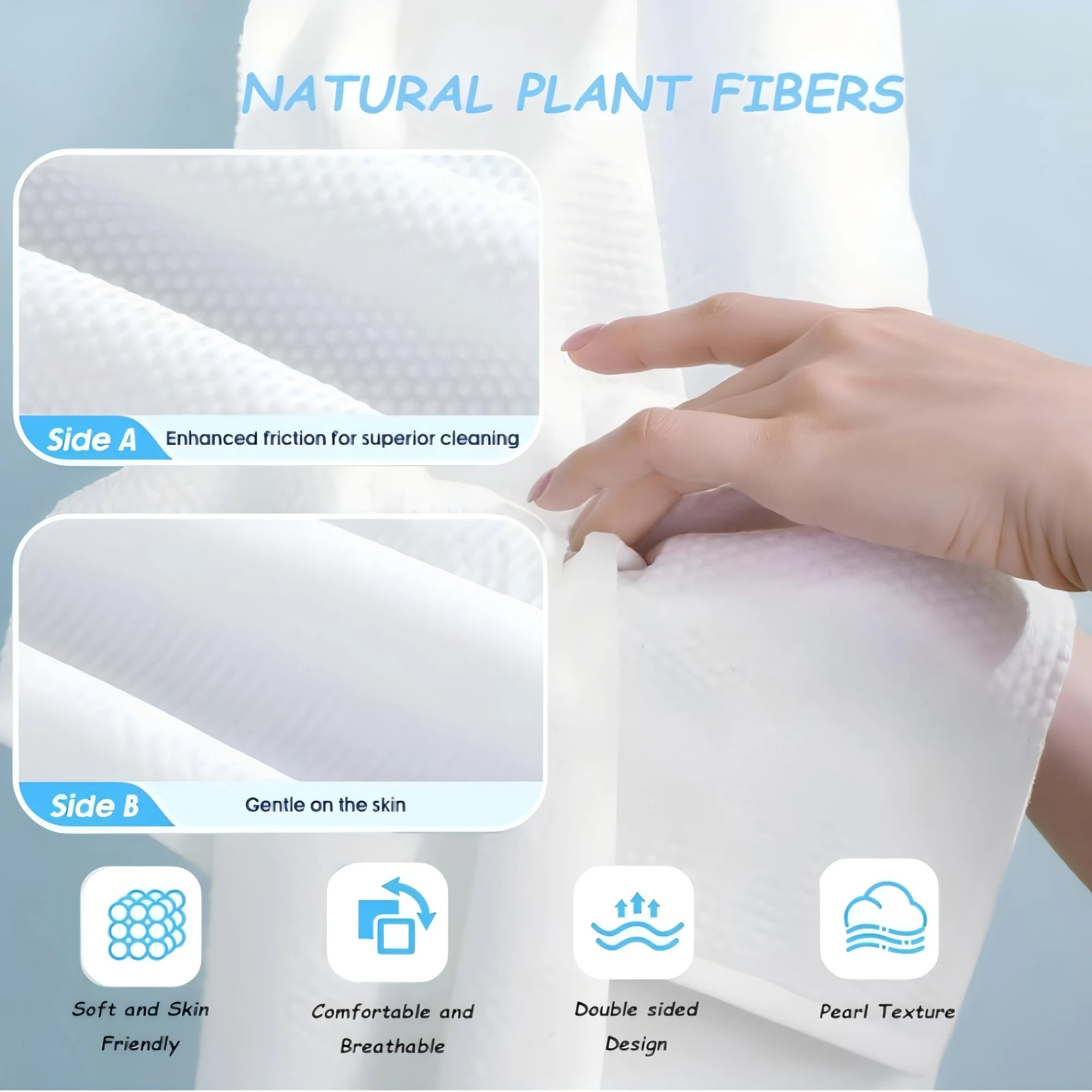 4pcs Disposable Bath Towels Large Portable Thicken Camping Towels for Travel Hotel Business Trip Swimming Pet 70X140cm