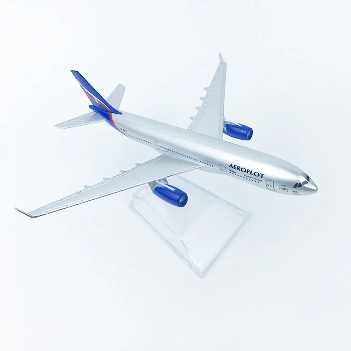 Russian Airbus 330 16CM Alloy Aircraft Model Aviation Gift