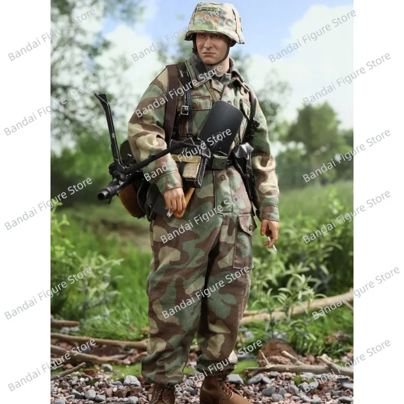 DID D80169 1/6 Kolekcjonerski Żołnierz Wojskowy z Dywizji Pancernych, Strzelca z Karabinem Maszynowym MG42, Otto, 12-calowy Pełny Zestaw, Model dla Fanów, Figurka Akcji