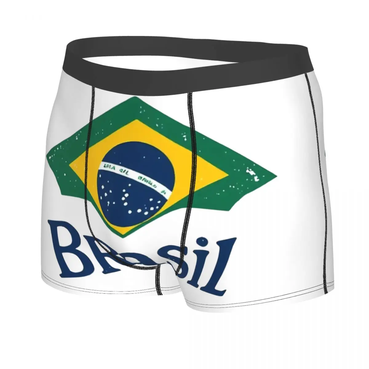 Brazil Flag Brazilian Flag Boxer Shorts Men 3D Printed Male Breathbale Underwear Panties Briefs