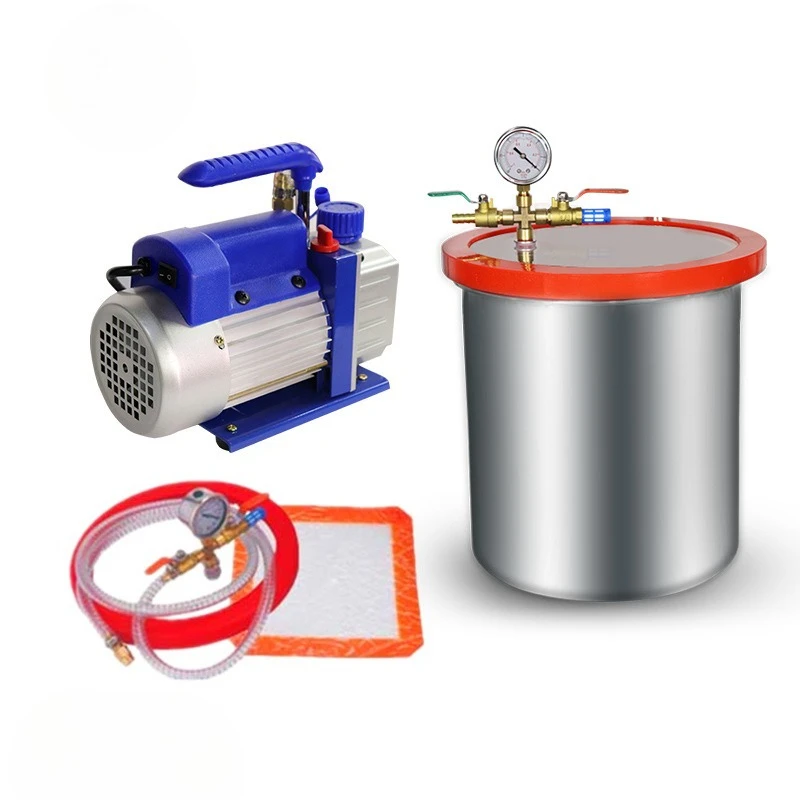 Supply experimental small vacuum pump matching vacuum bucket, laboratory 304 stainless steel vacuum bucket