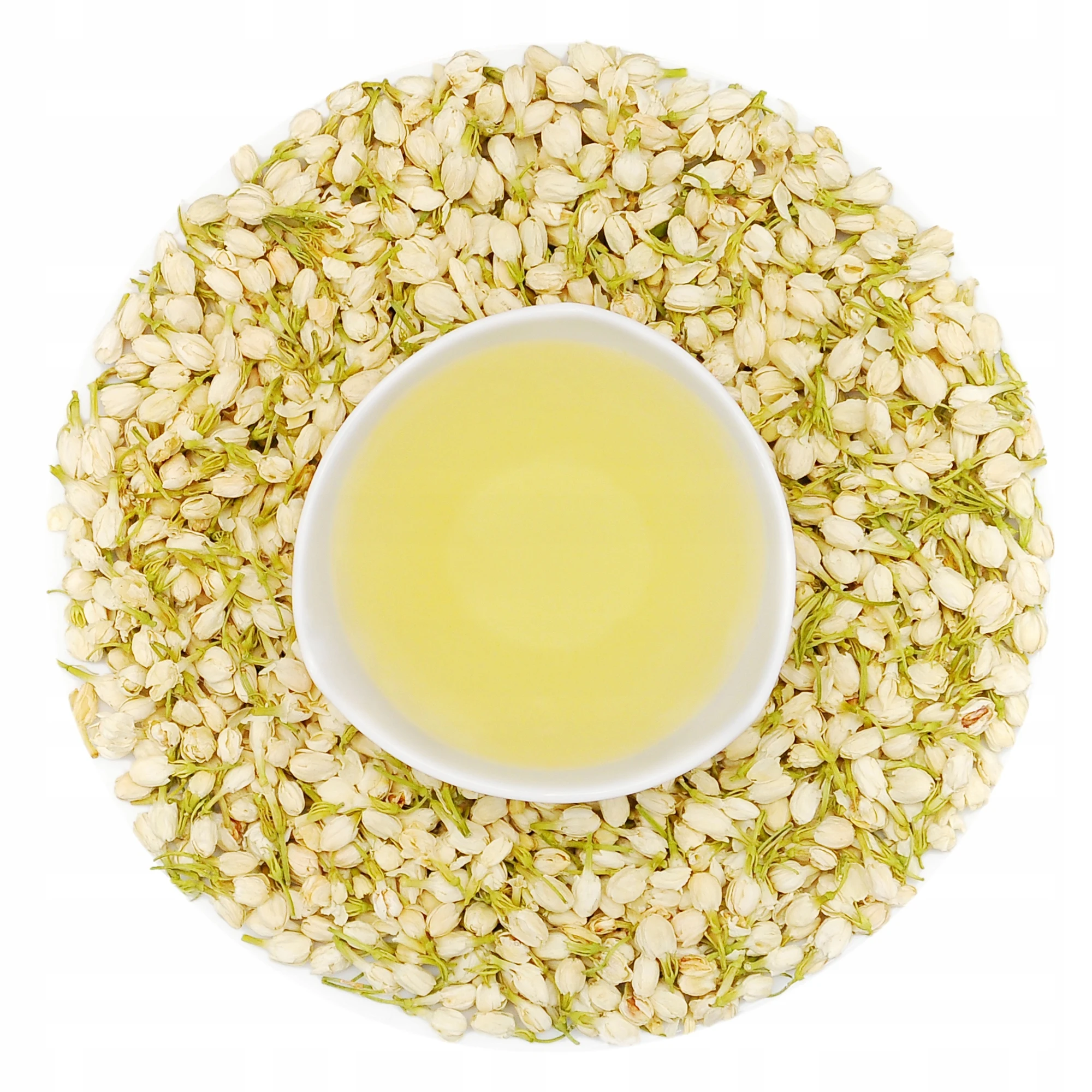 Suszone Kwiaty Jaśminu 1kg Naturalne Jadalne Pąki do Herbaty Kwiaty Jadalne