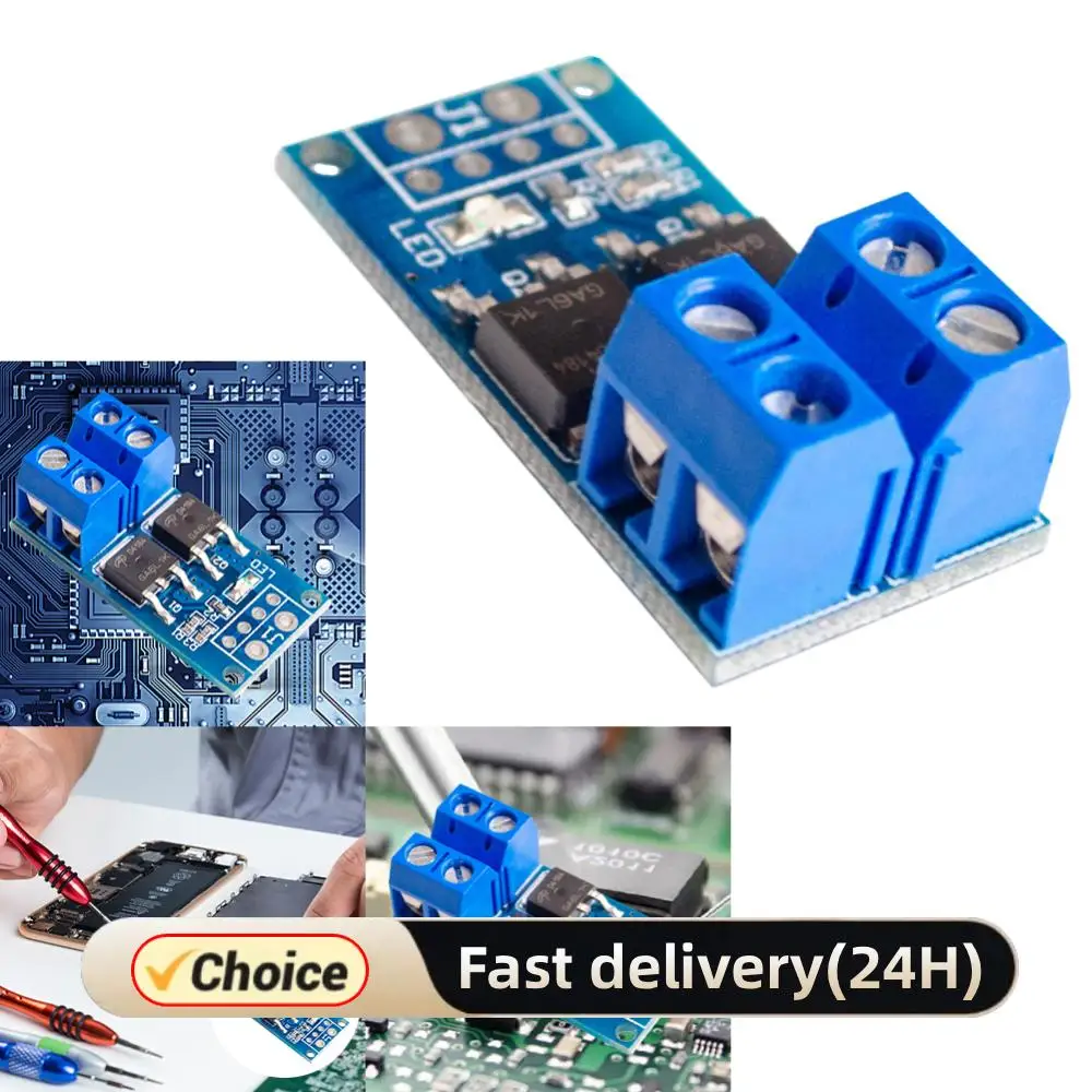 15A 400W MOSFET Trigger Switch Drive Module PWM Regulator Control Panel DC 5V-36V Electronic Switch Control Board for arduino