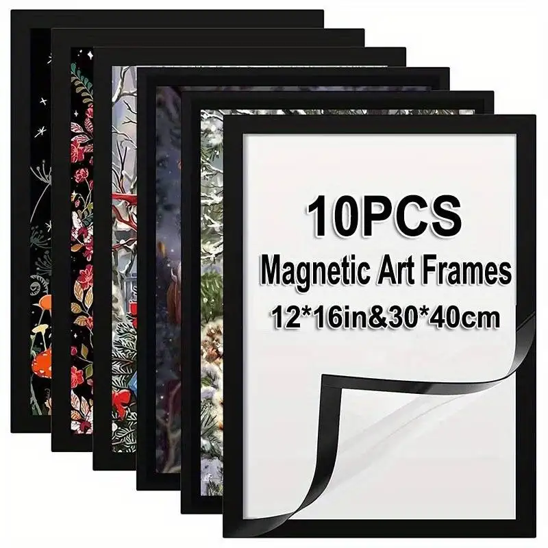 Magnetic Picture Frame A4/A6 Poster Cover Photo Frame Reusable Display Rack Hanger For Wall Home Living Room Decor