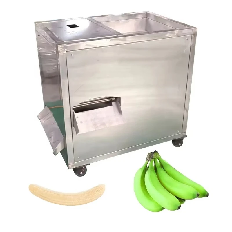 High Productivity Green Banana Peeler Machine Customized, Durable Green Plantain Peeling Equipment for Factory Mass Production