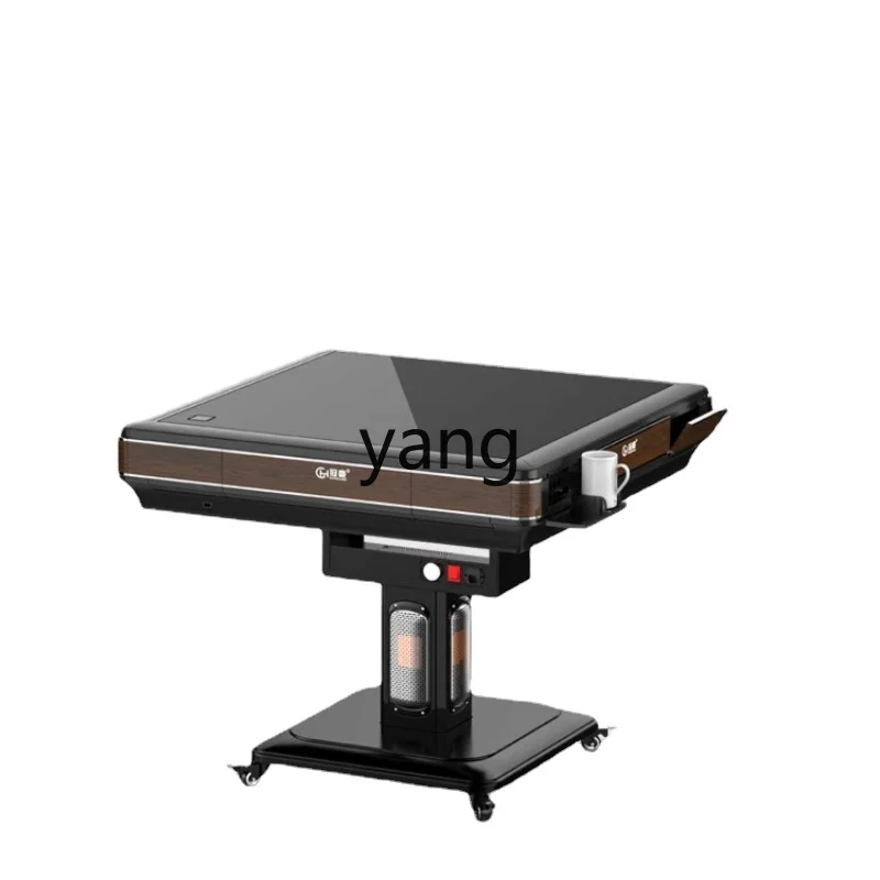 

LMM Automatic Rotor Roller Coaster Mahjong Machine Dining Table Folding Heating Dual-Use Mahjong Mute Machine