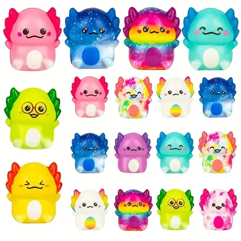Heißer Verkauf: 6/12 Stück Mini Kawaii Neutrotaufisch Stressabbau-Quetschspielzeuge für Kinder und Erwachsene, Zufällige Auswahl, Langsam Aufsteigend, Karnevals-Geschenk, Party-Artikel – Detail 1