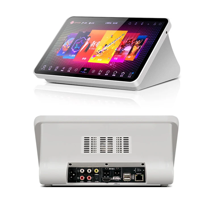 

15.6inch Touch Screen Karaoke Set System Professional With Wireless Microphone