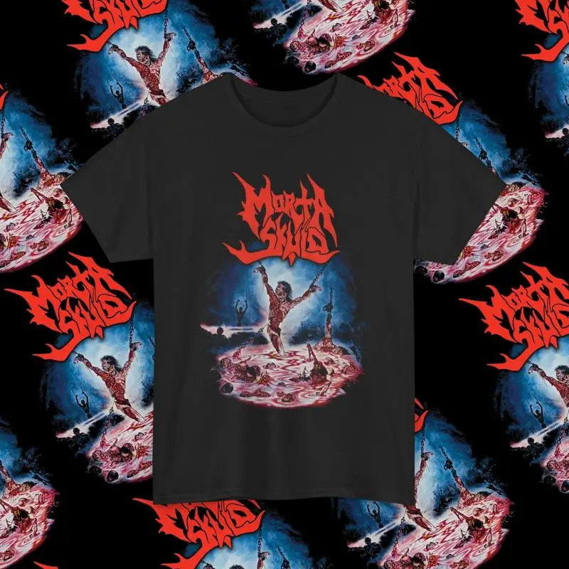 Morta Skuld Crucifix Graphic T-Shirt