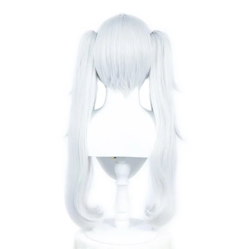 YouTuber virtuale VTuber Rainbow Society Parrucca cosplay femminile Genderbend Koyama Parrucca con doppia coda di cavallo con clip tigre