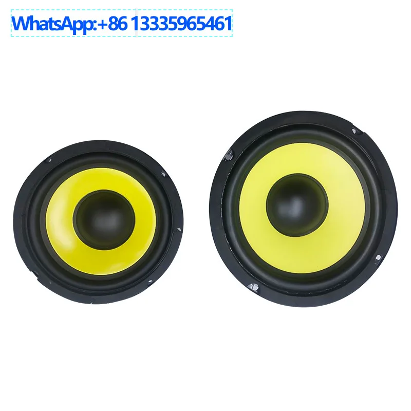 

Car subwoofer speaker 6 inch 8 yellow basin speaker oak edge high power speaker car waterproof car