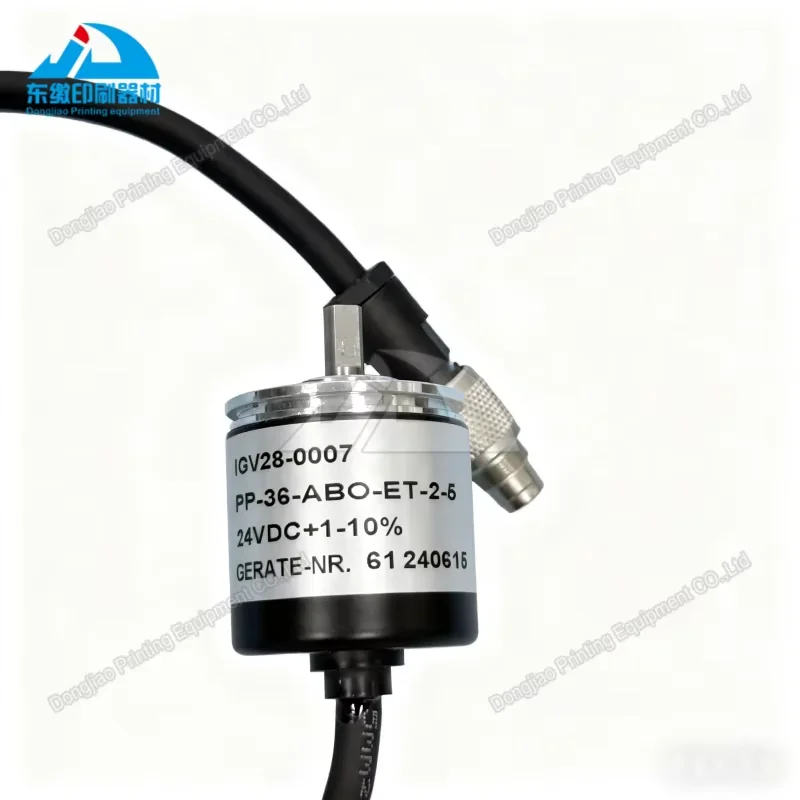 1 Piece Rotary Encoder ABO-36E7-0.07-PP IGV28-0007 FH.1261231/01 for Stahl Folding Offset Printing Machine Spare Parts