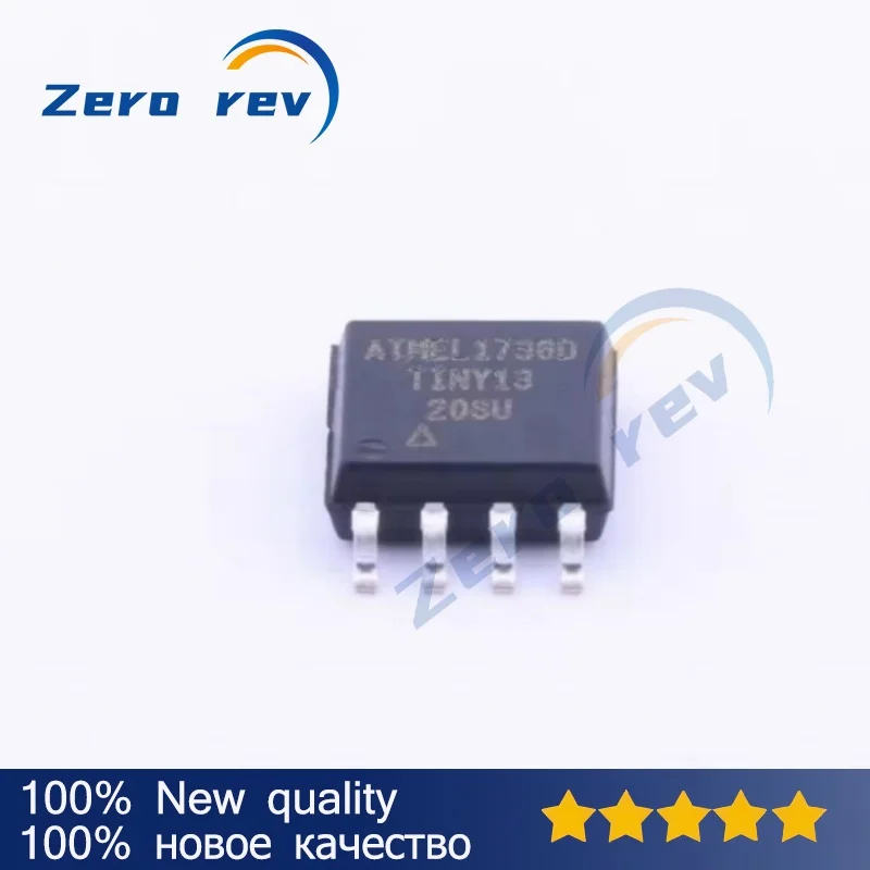 5Pcs 100% New Original ATTINY13V-10SU TINY13V10SU ATTINY13A-SF TINY13ASF ATTINY13-20SU TINY1320SU SOIC-8