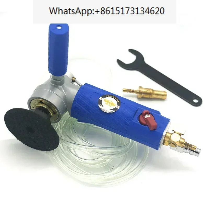 

Профессиональная пневматическая водяная шлифовальная машина с подачей воды, 3 дюйма, 4 дюйма, пневматическая шлифовальная машина для влажной шлифовки, шлифовальная машина, бесплатная скорость: 0-4300 об/мин