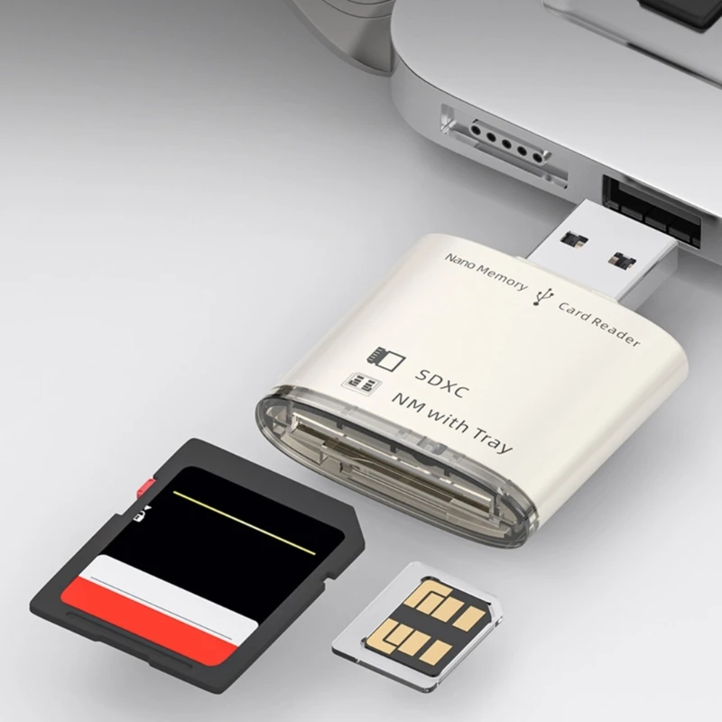 USB2.0/USB3.0 to Card Reader Expand Your Storage Option Memory