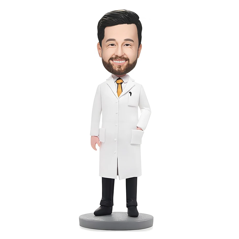 Doctor Bobblehead Customized - Custom Bobble Head Doctor Gifts! Handcrafted Figures for Healthcare Heroes