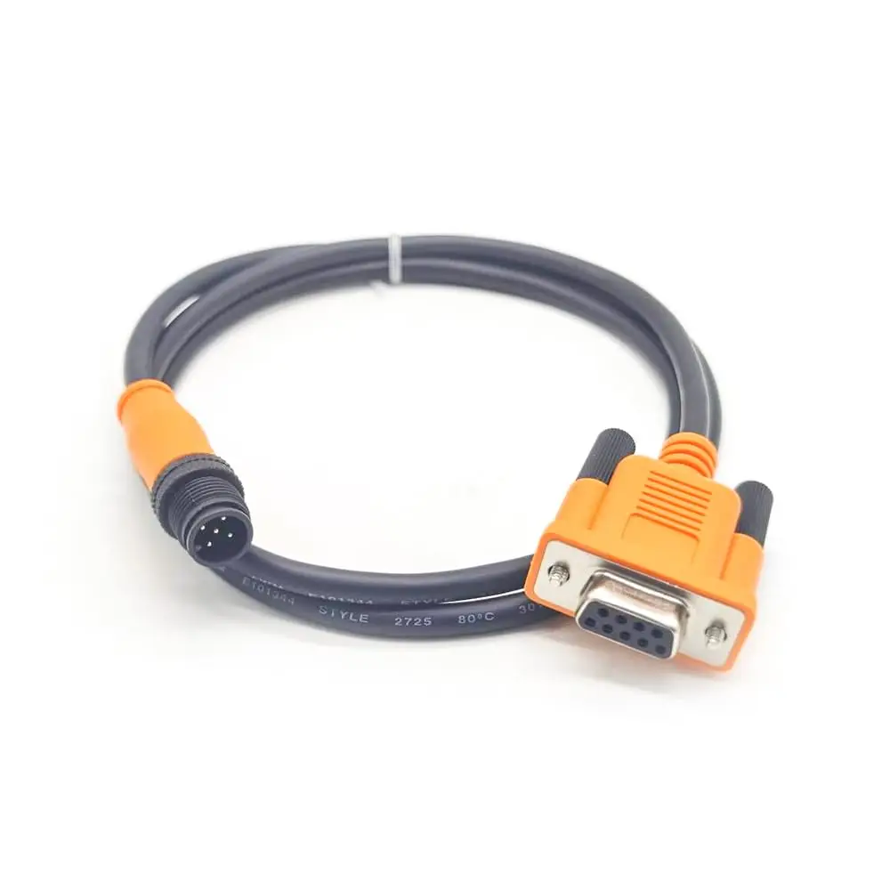 M12 to DB9 Adapter Cable, 1M NMEA 2000 Male 5-Pin to CANopen Converter for Marine Electronics & Industrial CAN Bus Network