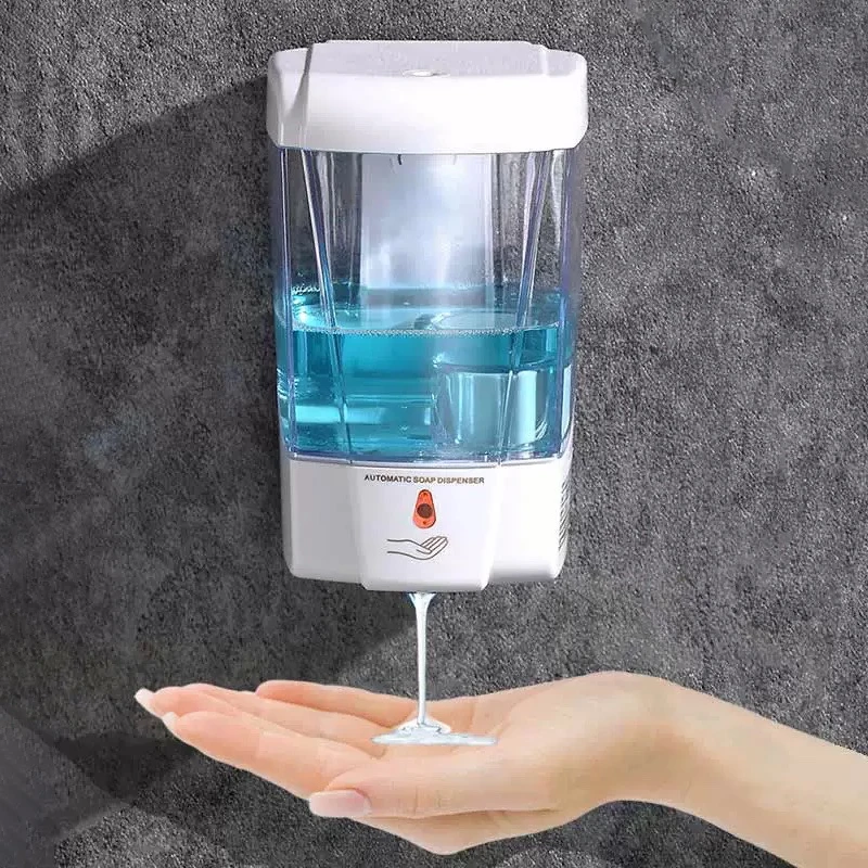 

700ml Automatic Soap Dispenser Touchless Liquid Foaming Soap Dispenser Large Capacity Wall Mount for Bathroom Kitchen