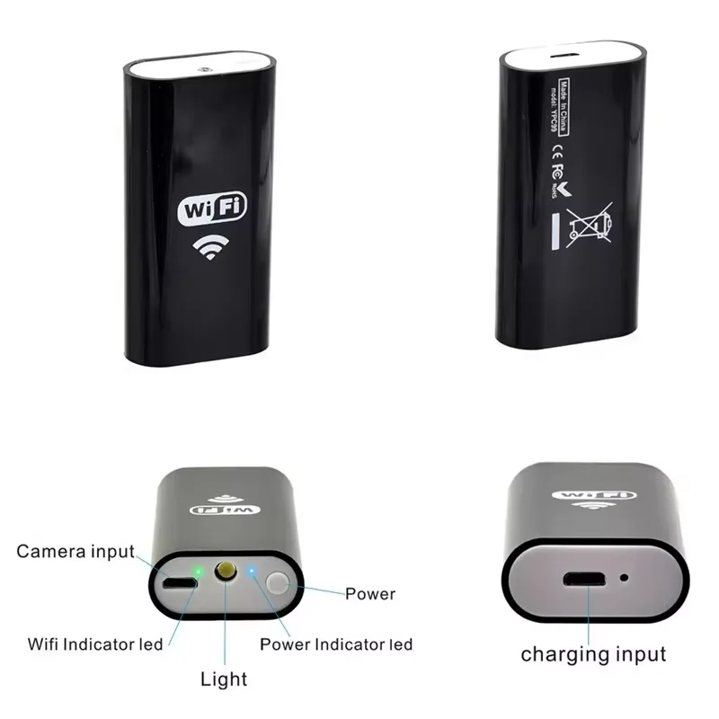 Imagem -03 - Transmissor sem Fio Wifi Caixa Adaptador Linha Modelos Endoscópio Câmera Otoscópio 720p e Acima de Pixels para Android Ios Computador