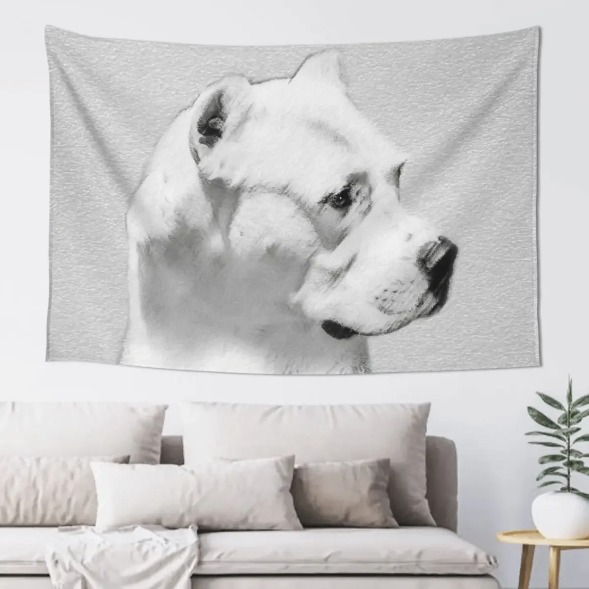 

Dogo Argentino Tapestry Luxury Living Room Decoration Wall Hangings Decoration Home Decorators On The Wall Tapestry