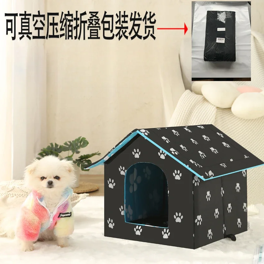 Stray cat litter kennel Outdoor Cat dog cage Pet litter Cats villa Removable cats villa Catsdog house