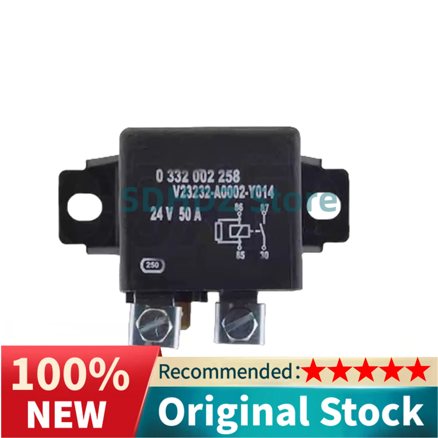 0332002258 V23232-A0002-Y014 0 332 002 258 بدء مرحل التسخين المسبق 24V 50A #1
