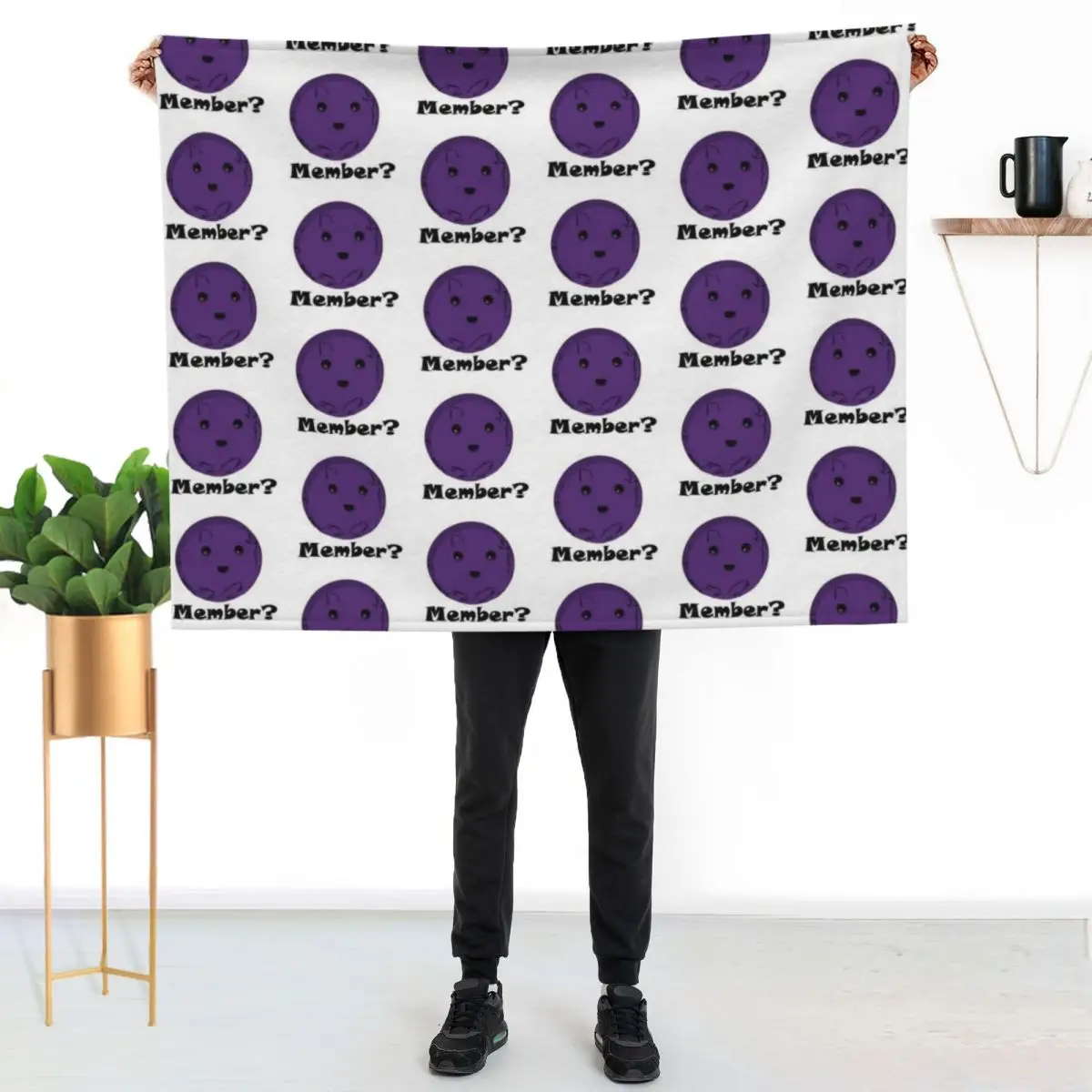 Member Berries/ Memberberries/ Memberberry Throw Blanket anime Luxury Thicken Fashion Sofas Nap Blankets