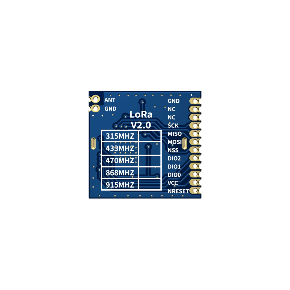 Imagem -04 - Módulo Lora de Alta Sensibilidade sem Fio Longo Alcance Sx1278 10 Tamanhos 4km 100mw 433mhz 470mhz