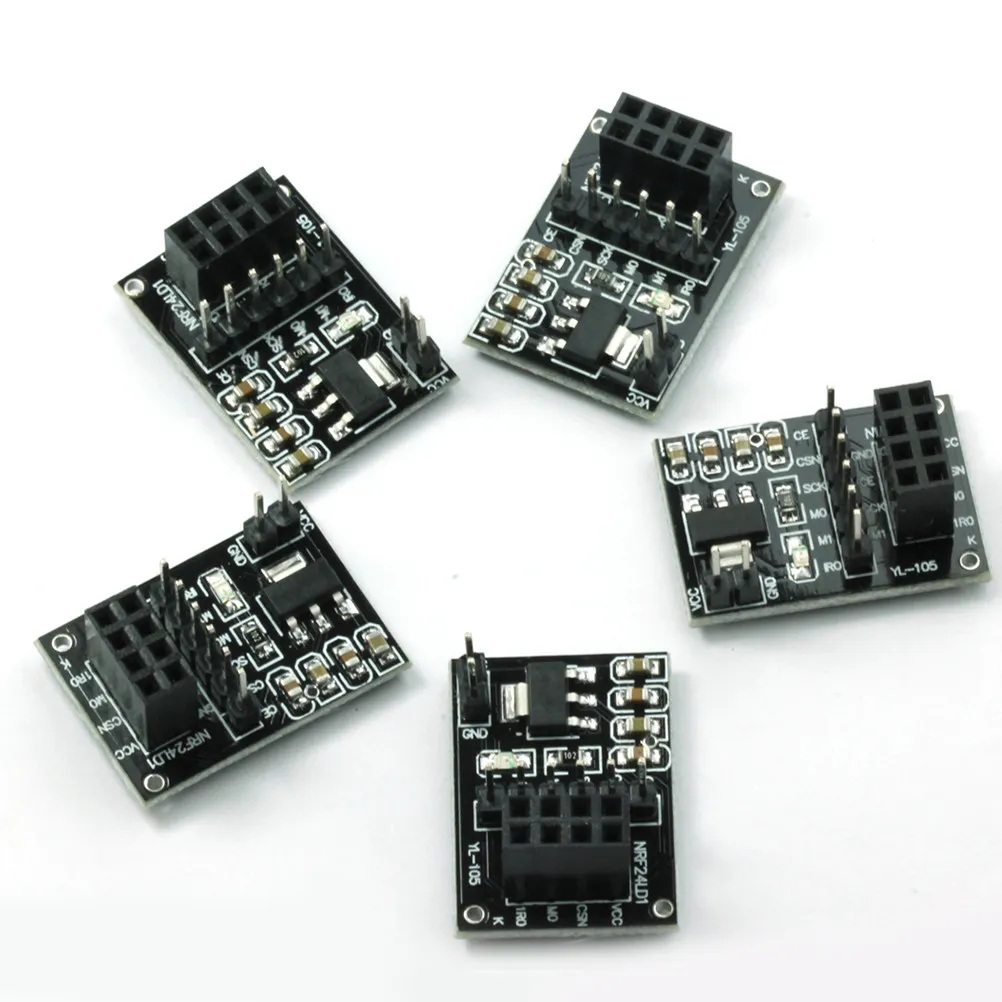 

5 шт. + плата-адаптер для беспроводного модуля, встроенный регулятор 3,3 В, совместимое подключение модулей