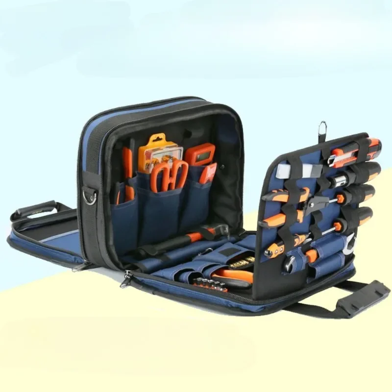 

Professiona Electrician Tool Bag Tools Organizer Bag Oxford Portable Mechanic Multifunctional Storage Accessories Reinforced