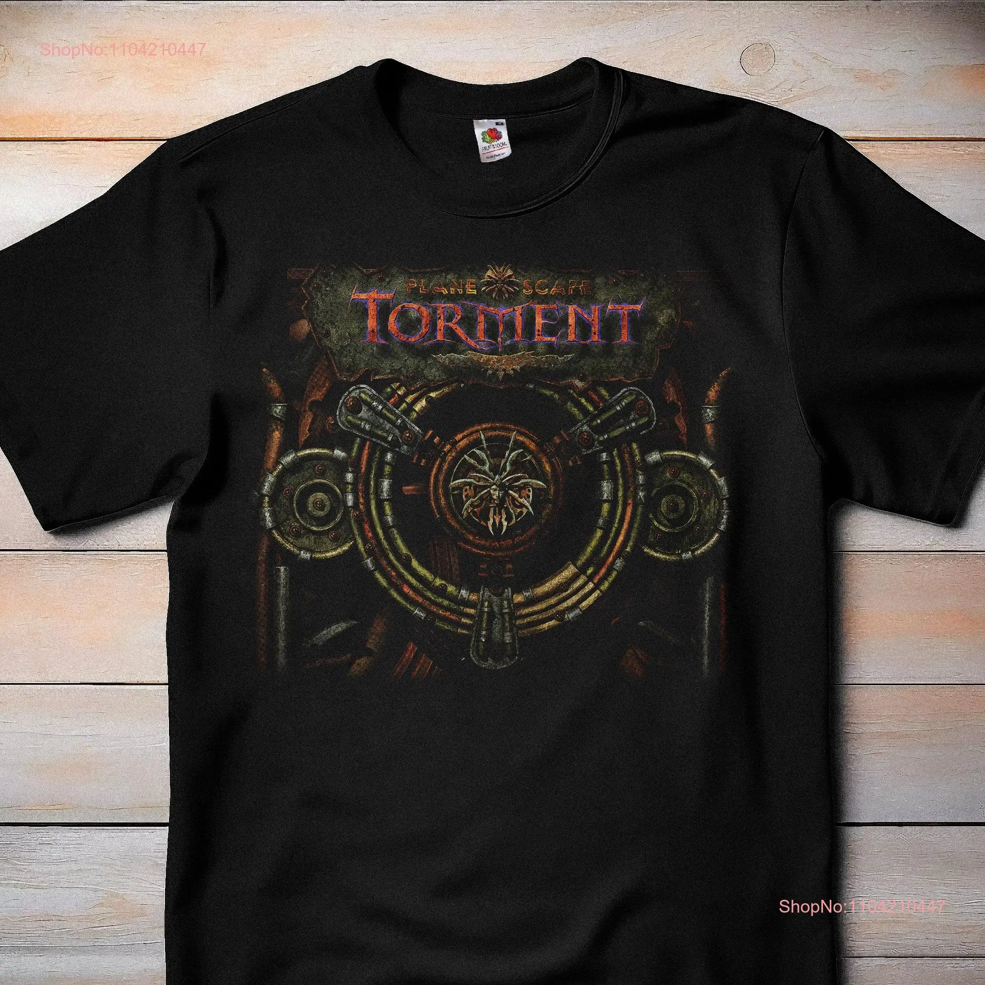 Planescape Torment V2 Classic Video Game RPG T Shirt Retro Gamer Gaming  long or short sleeves